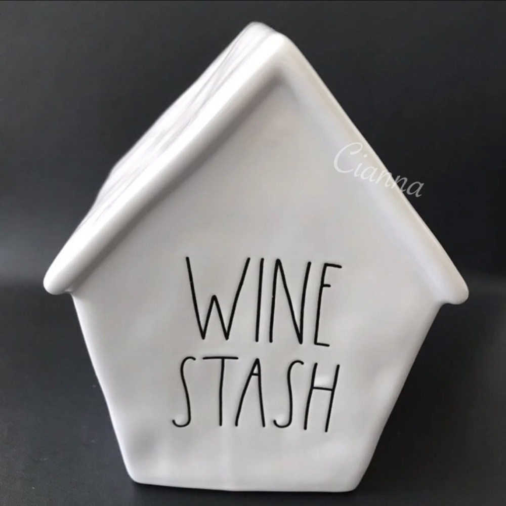 Rae Dunn Wine Stash Piggy Bank